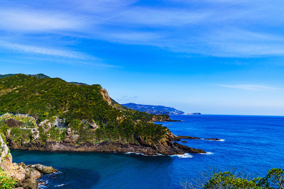 日本伊豆南部的风景
