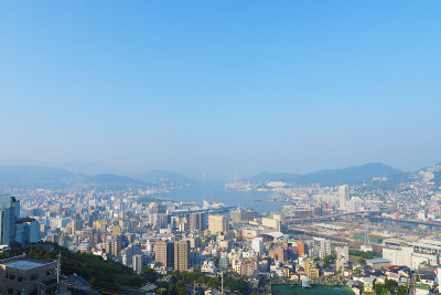 长崎和城市景观