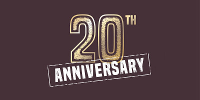 20周年向量图标