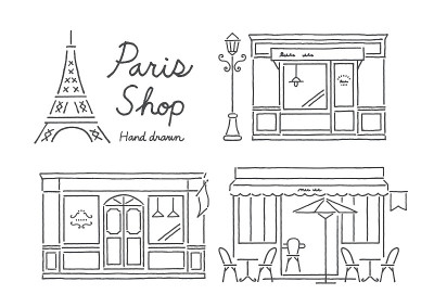 Paris shops