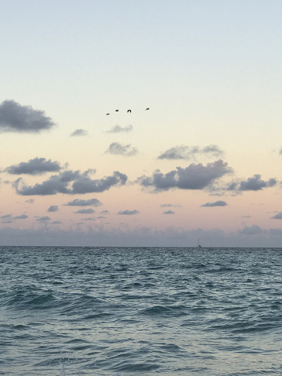 日落的天空