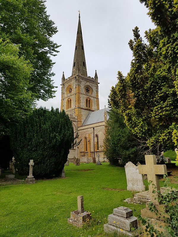 Holy trinity church in Stratford-upon-Avon