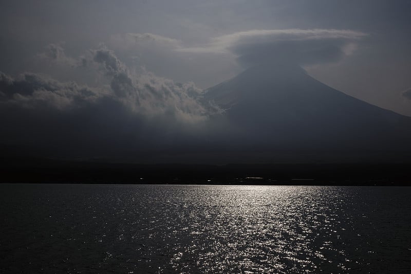 富士山和山中湖