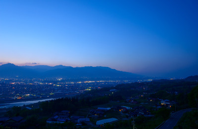 饭田城黄昏
