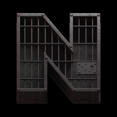 牢房字体。