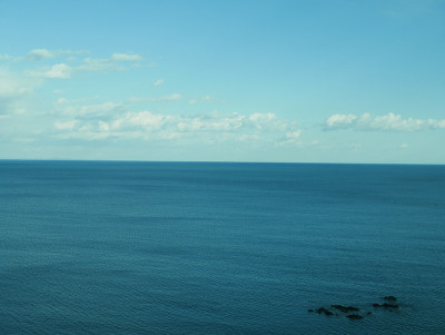 海の水平線　Horizontal line of the sea