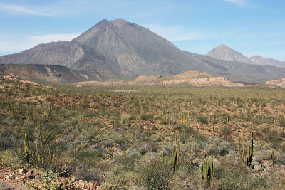 Volcan Las Tres Virgenes, Baja California Sur, Mex