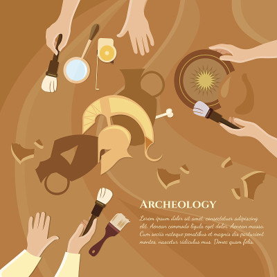 考古挖掘achaeologists