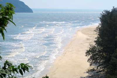 khao-sam-roi-yot国家公园的海滩