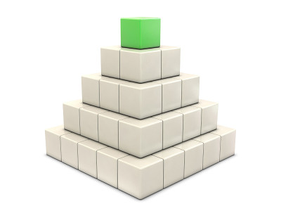 金字塔从盒子里