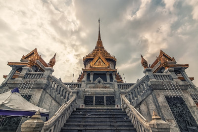 泰国曼谷的一座佛教寺庙