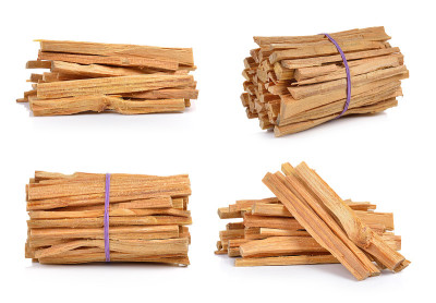 白色背景上的Fatwood