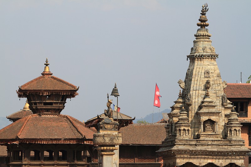 尼泊尔加德满都的Tempelstadt Bhaktapur