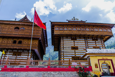 Shri Bhima Kali寺庙是萨拉罕的一座寺庙
