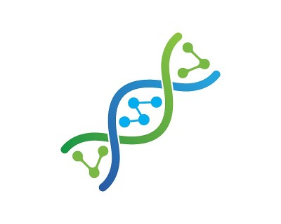 Dna基因标志图标插图