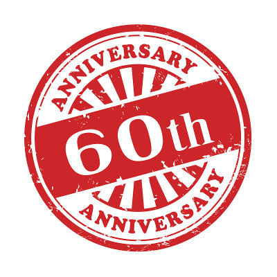 60周年纪念垃圾摇滚橡皮图章