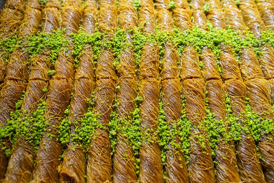 传统美味的土耳其甜点-缅甸Kadayıf