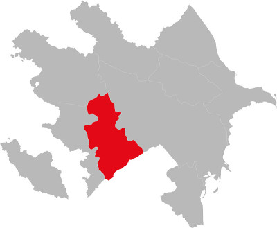 Yukhari Karabakh地区被阿塞拜疆孤立。
