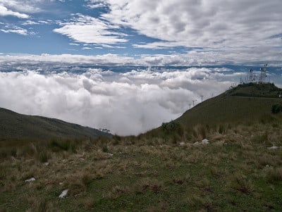 皮钦查火山的景色