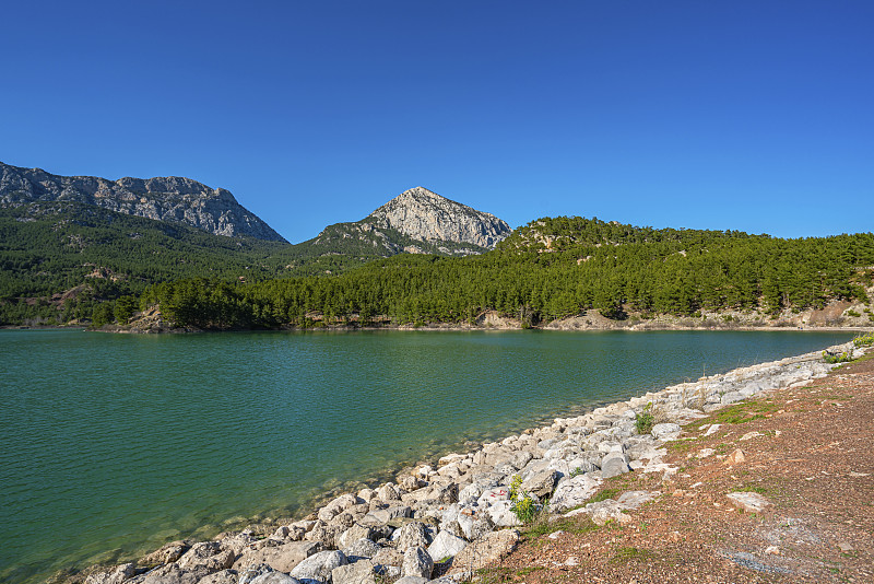 Doyran庞德，Konyaalti, Antalya