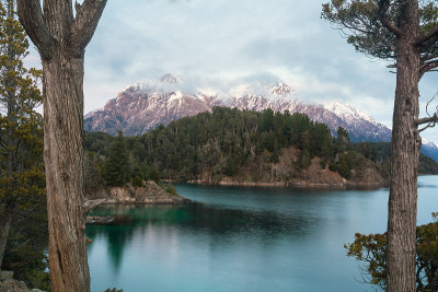 Nahuel Huapi 湖，巴里洛切，巴塔哥尼亚阿根廷