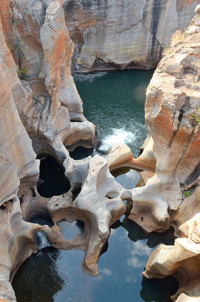 美丽的布莱德河峡谷景观