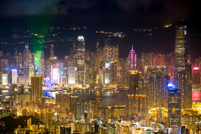 香港的夜晚