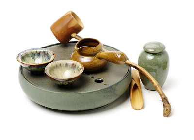 茶具特写