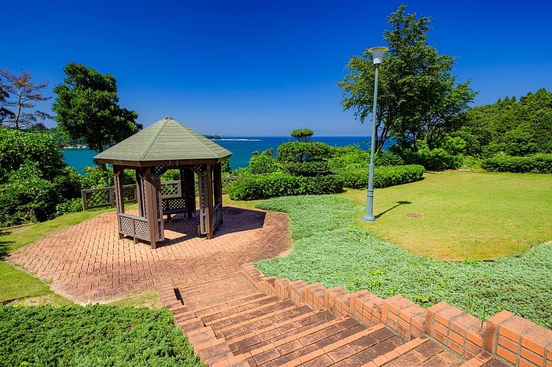 日本石川县诺东半岛的夏日美景