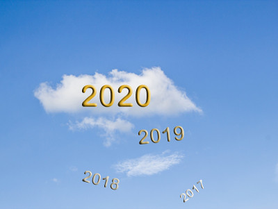 2020年，蓝天白云