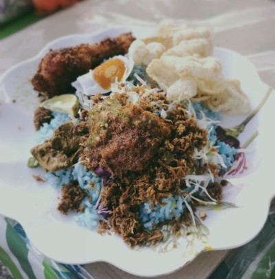 米饭kerabu