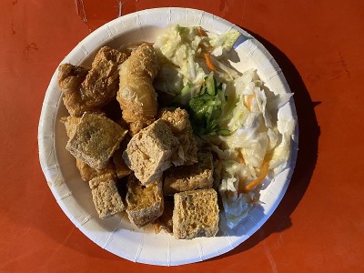 炸臭豆腐