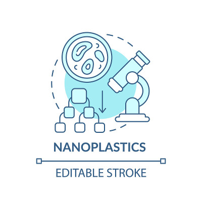 Nanoplastics概念图标