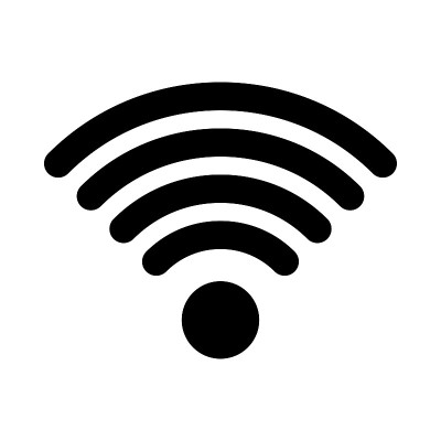 WIFI细线矢量图标