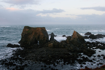 Medocino海岸线