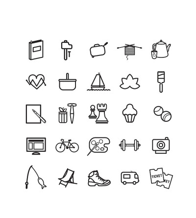 图标，符号，标志，图画，休闲