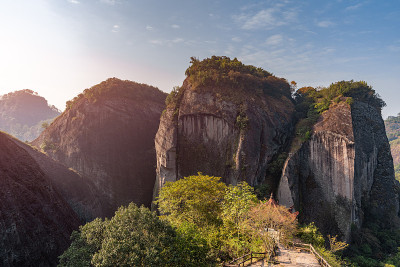 中国福建省武夷山的风景