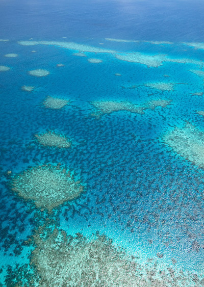 鸟瞰图，大堡礁