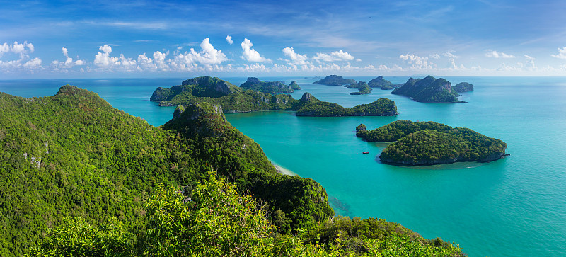 海泰国，Mu Ko Ang Thong 岛