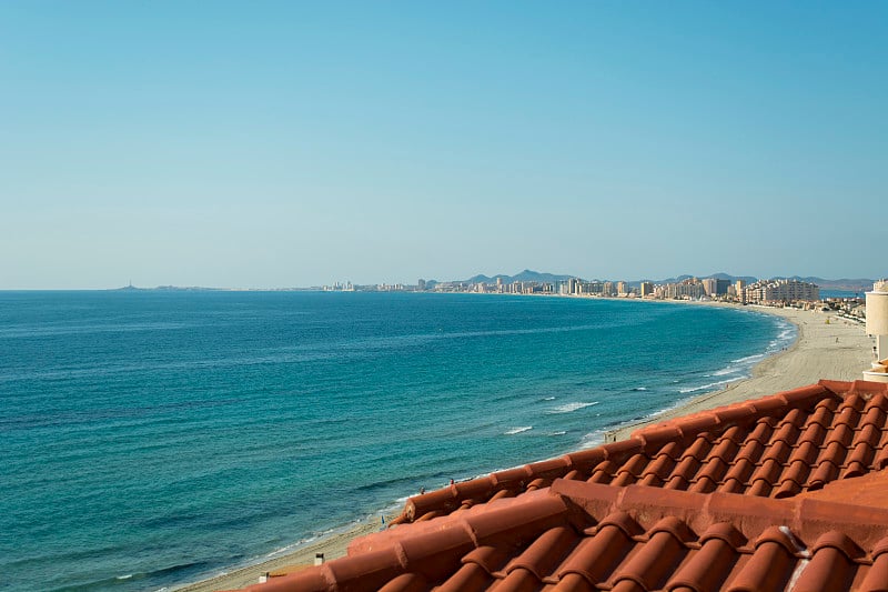 沙滩- La Manga del Mar Menor，西班牙