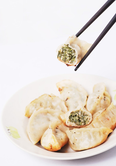 煎饺，亚洲食物