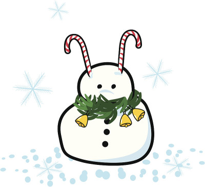 可爱的雪人