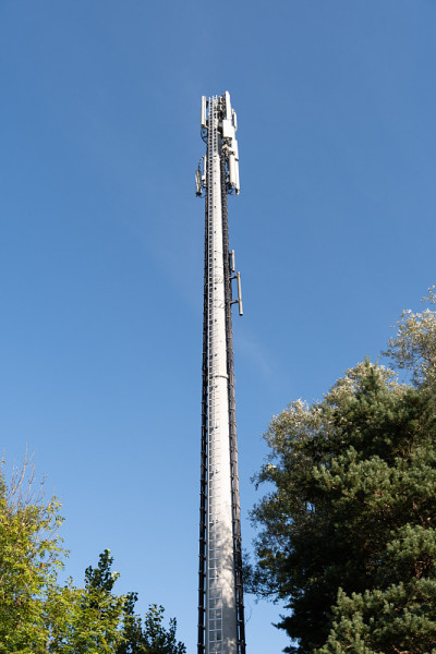 在列支敦士登Schaan的5G天线