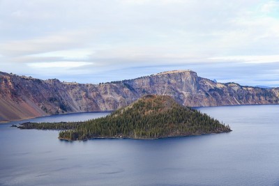 火山口湖国家公园，美国俄勒冈州