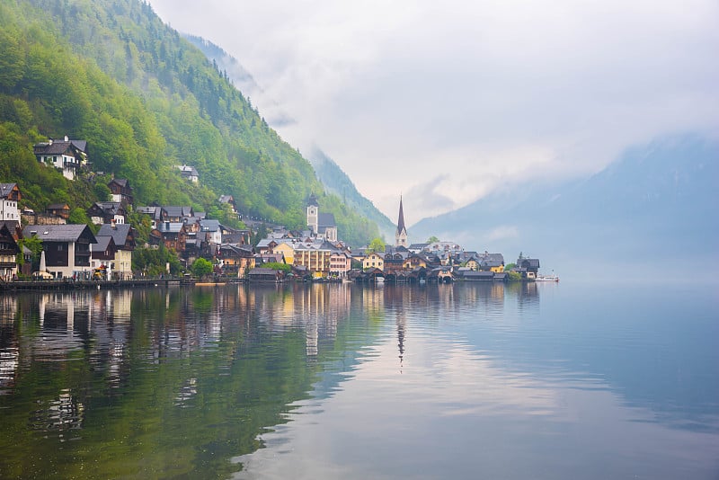 哈尔斯塔特奥地利风景