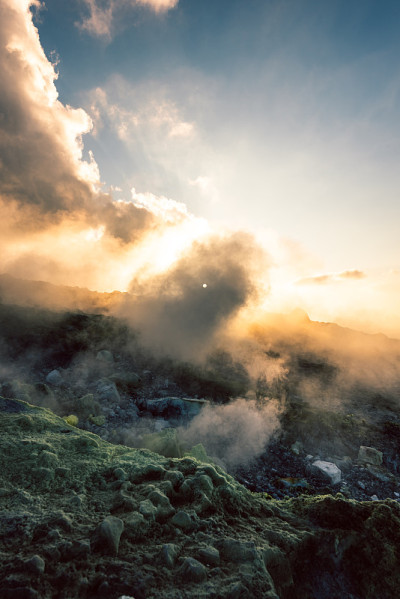 日落火山2