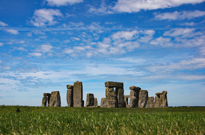 巨石阵,Wiltshire,着火Ã不列颠