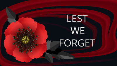 Remembrance Day vector illustration