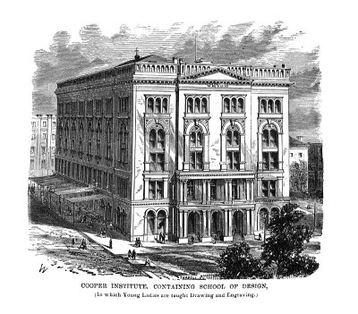 美国第一世纪插图——1873年——库珀学院——设计学院
