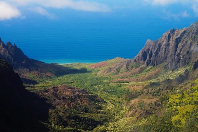 考艾岛的Pu 'u O Kila瞭望台